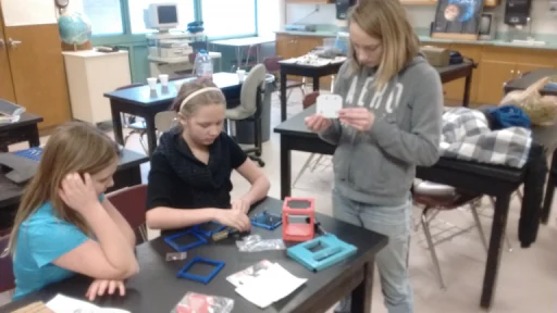2016 Kids from TIS article about our colaboration Students taking part in a Mars Initiative classroom collaboration, 2016