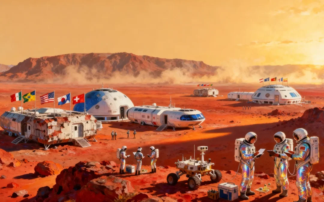 Mars Missions Surge: World’s Biggest Analog Launches, New Signs of Mars Life, and Global Settlement Initiatives